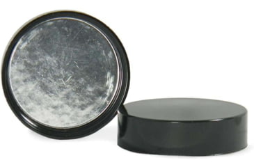 Image of Qorpak Black Phenolic Screw Caps, Pulp/Tinfoil Liner, Qorpak 5130/12, Pack of 12