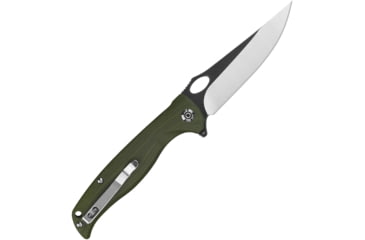 Image of QSP Knife Gavial Linerlock Green G10