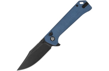 Image of QSP Knife Grebe Button Lock Blue QS147B2