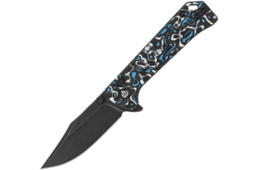 Image of QSP Knife Grebe Button Lock BWB CF QS147H2