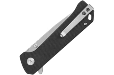 Image of QSP Knife Grebe T Button Lock Black G10