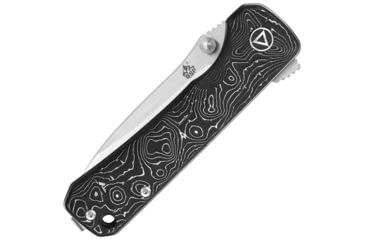 Image of QSP Knife Hawk Linerlock Al Foil CF QS131R