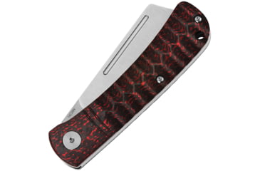 Image of QSP Knife Hedgehog Slip Joint Red CF