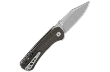 Image of QSP Knife Kestrel Linerlock Brown Mic