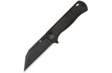 Image of QSP Knife Swordfish Button Lock Brown QS149C2