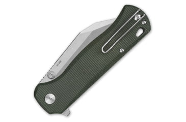 Image of QSP Knife Swordfish Button Lock Green