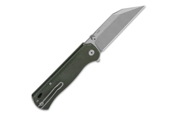 Image of QSP Knife Swordfish Button Lock Green