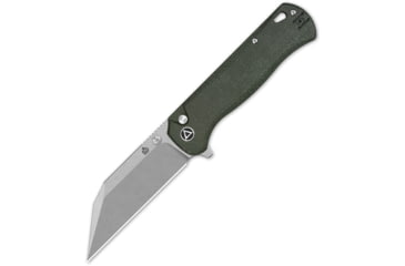 Image of QSP Knife Swordfish Button Lock Green