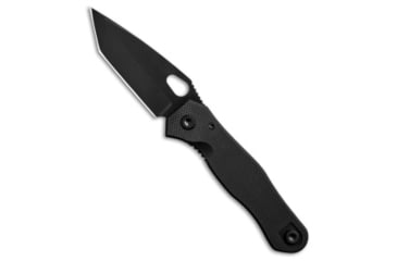 Image of Quartermaster Knives Quartermaster Tanto Roper Frame Lock Knife G-10 3.375" Black QSE-6XLS, Black/Gray, CPM 154, adult, BHQ-30895