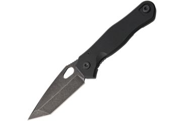 Image of Quartermaster Mr. Roper XLS Texas Tea Folding Knife,3.25in,Clip,Black,G10 Handle QTRQSE6XLSTT
