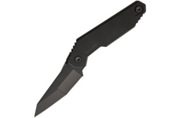 Image of Quartermaster Mr Strickland to Point Linerlock Folding Pocket Knife, 4in Limo Tint Cpm-154 SS Tanto Blade, Limo Tint 6Al-4V Titanium Handle, Chainring Bolt With Orb Pivot System, QSE-9LT