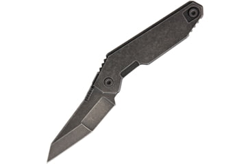 Image of Quartermaster Mr Strickland to Point Linerlock Folding Pocket Knife, 4in Texas Tea Cpm-154 SS Tanto Blade, Texas Tea 6Al-4V Titanium Handle, Chainring Bolt With Orb Pivot System, QSE9TT