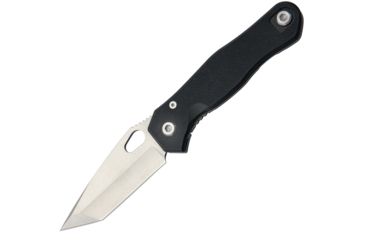 Image of Quartermaster Tanto Roper XL Folding Knife,3.25in,Tanto,Stonewash,Black,G10 Handle QTRQSE6XLS