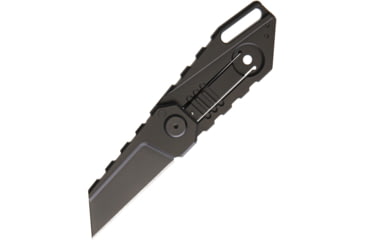 Image of Quartermaster Yoda Integrated Framelock Folding Knife, 2.5in Cpm S35Vn SS Wharncliffe Blade, Titanium Handle, Pocket Clip, Limo Tint Blade And Handle, ALF6LT