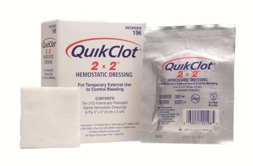 Image of QuikClot Hemostatic Formula 2"x2"