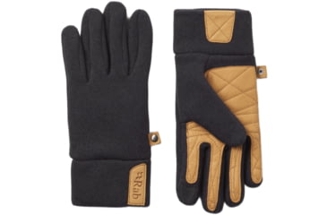 Image of Rab Ridge Gloves, Ebony, Medium, QAJ-73-EBN-MED
