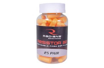 Image of Radians FP70RD/25 FOAM PLUGS Earplugs Orange