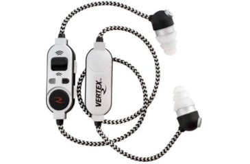 Image of Radians VXBTAC10 Vertex Electronic Ear Buds 85 DB In The Ear Black/Gray VX-BTAC10