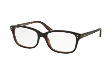 Image of Ralph Lauren Eyeglasses RL6062 with No-Line Progressive Rx Prescription Lenses 5150-54 - Top Bue/horn Frame