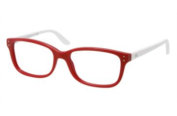 Image of Ralph Lauren Eyeglasses RL6062 with No-Line Progressive Rx Prescription Lenses 5328-52 - Red Frame