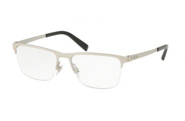 Image of Ralph Lauren RL5097 Single Vision Prescription Eyeglasses 9010-53 - Matte Silver Frame