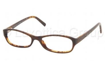 Image of Ralph Lauren RL6020 Bifocal Eyeglasses - Top Brown/Yellow Havan Demo Lens Frame w/ 52 mm Diameter Lenses, 5035-5216