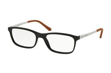 Image of Ralph Lauren RL6134 Single Vision Prescription Eyeglasses 5001-53 - Black Frame