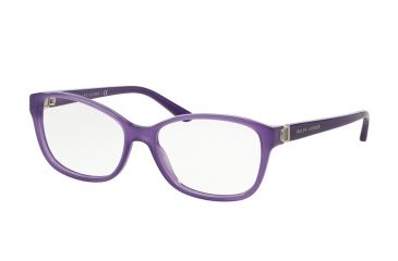 Image of Ralph Lauren RL6136 Bifocal Prescription Eyeglasses 5337-53 - Purple Opal Frame