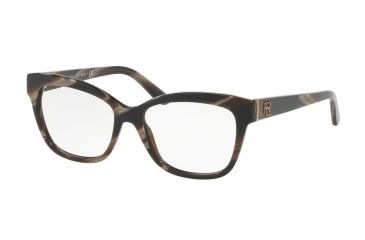 Image of Ralph Lauren RL6164 Eyeglass Frames 5634-51 - Brown Horn Frame