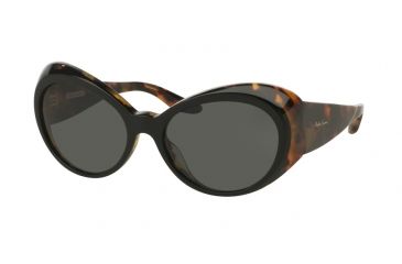 Image of Ralph Lauren RL8139 Progressive Prescription Sunglasses RL8139-557987-58 - Lens Diameter 58 mm, Frame Color Top Black On Spotty Havana