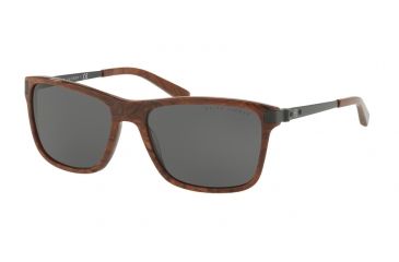 Image of Ralph Lauren RL8155 Sunglasses 539987-57 - Briar Frame, Dark Grey Lenses