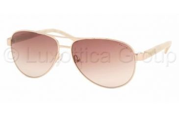 Image of Ralph RA 4004 Sunglasses Styles - Gold/Cream Brown Gradient Frame, 101-13-5913