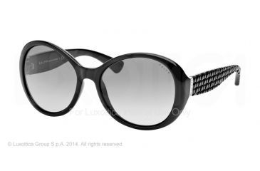 Image of Ralph RA5175 RA5175 Progressive Prescription Sunglasses RA5175-50111-56 - Lens Diameter 56 mm, Frame Color Black
