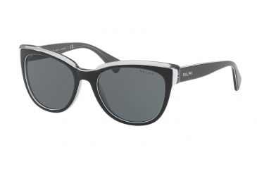Image of Ralph RA5230 Single Vision Prescription Sunglasses RA5230-164687-53 - Lens Diameter 53 mm, Frame Color Black Gray