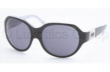 Image of Ralph Sunglasses RA5053 550/87-5817 - Black/White/Crystal Gray