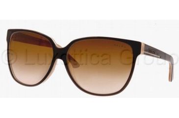Image of Ralph Sunglasses RA5085 798/13-5912 - Brown/Cream Brown Gradient