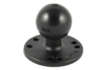 Image of Ram Mounts RAM 2.5in Diameter Base with 1.5in Ball, Black 84128.01.100