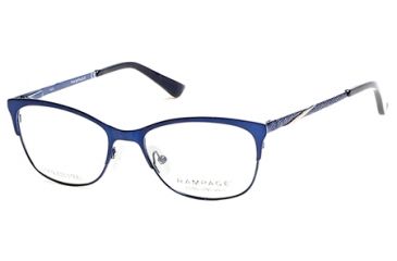 Image of Rampage RA0196 Eyeglass Frames - Shiny Blue Frame Color