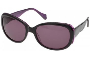 Image of Randees Kandees 3 Single Vision Rx Sunglasses - Black-Purple Frame, Black-Purple, 57-18-135 RK3-301RX