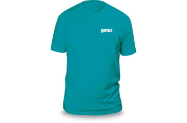 Image of Rapala Next Level T Shirt, Vivid Blue / Left White Logo, Medium, RNLT9038M