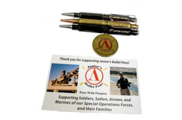 Image of Raptor Tactical 7.62 Juniors Bullet Pen, Black/Yellow, RT-JUNIOR