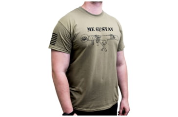 Image of Raptor Tactical Me Gustav T-Shirt - Mens, coyote tan, Extra Large, GSTV-XL