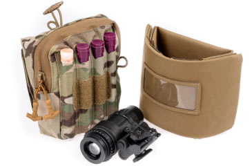 Image of Raptor Tactical Medium Utility NVG Insert Pouch, Black, NVG-BL