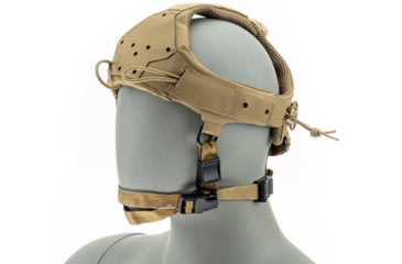 Image of USED Raptor Tactical Sentinel Skull Crusher GEN 2.0 Headgear without Bungee Cord, Coyote Brown, RT-SENTINEL-CB, EDEMO2