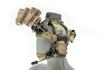 Image of Raptor Tactical Sentinel Skull Crusher GEN 2.0 Headgear without Bungee Cord, Multicam, SNSC-MC