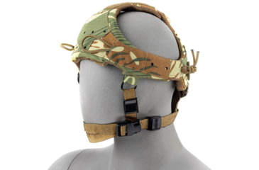 Image of Raptor Tactical Sentinel Skull Crusher GEN 2.0 Headgear without Bungee Cord, Rhodesian, One Size, SNSC-RH