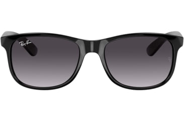 Image of Ray-Ban ANDY RB4202 Sunglasses 601/8G-55 - Black Frame, Gray Gradient Lenses