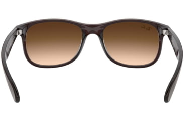 Image of Ray-Ban ANDY RB4202 Sunglasses 607313-55 - Matte Brown Frame, Brown Gradient Lenses