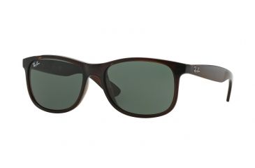 Image of Ray-Ban ANDY RB4202 Bifocal Prescription Sunglasses RB4202-714-71-55 - Lens Diameter 55 mm, Frame Color Brown