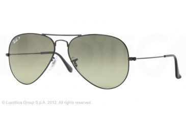 Image of Ray-Ban Aviator Large Metal Prescription Sunglasses RB3025 RB3025-002-76-58 - Lens Diameter 58 mm, Frame Color Black